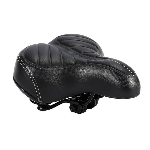 Comfort Wide Big Bum Sporty Bike Bicycle Saddle Seat Soft Pad Spring Cushion NEW